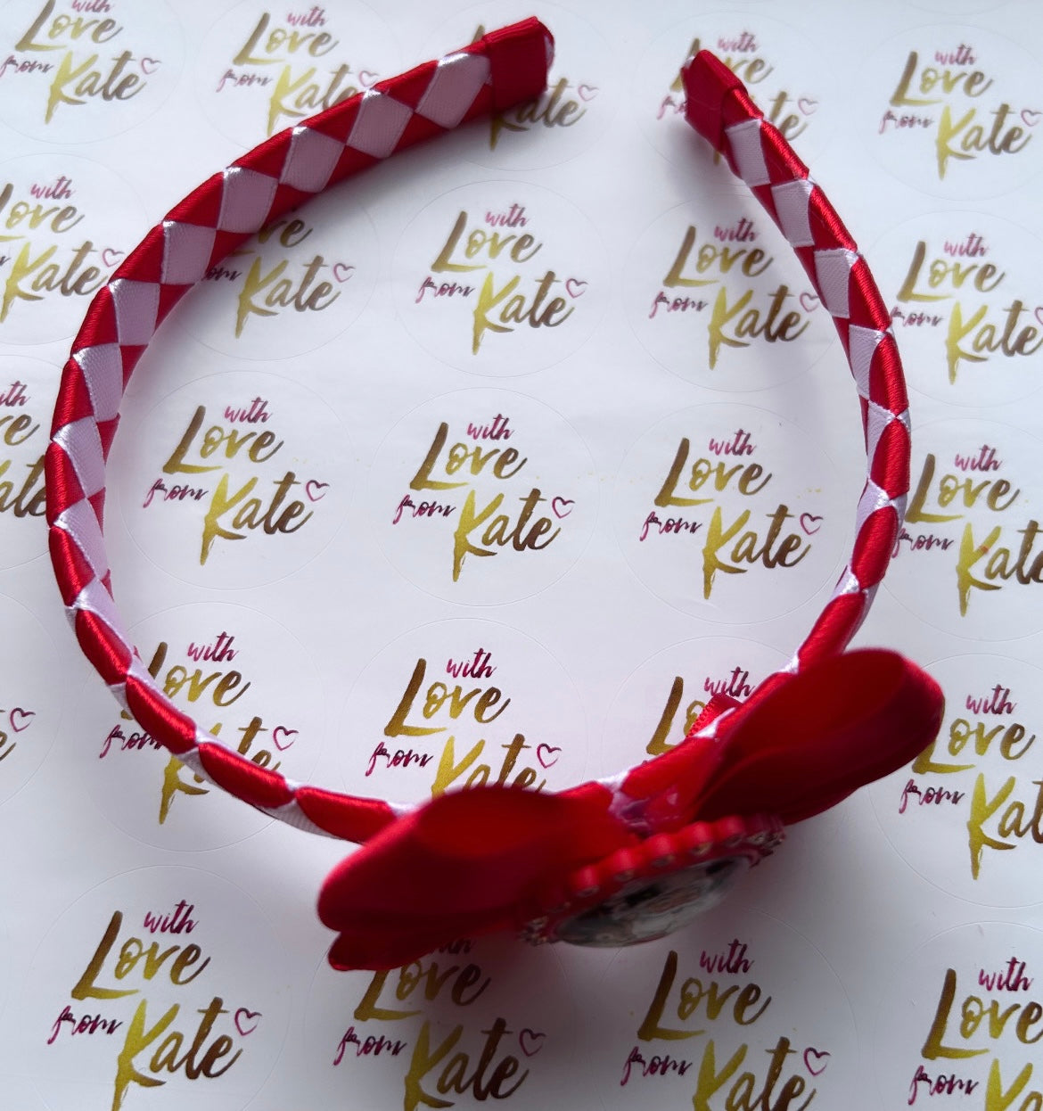 Father Christmas woven Alice band