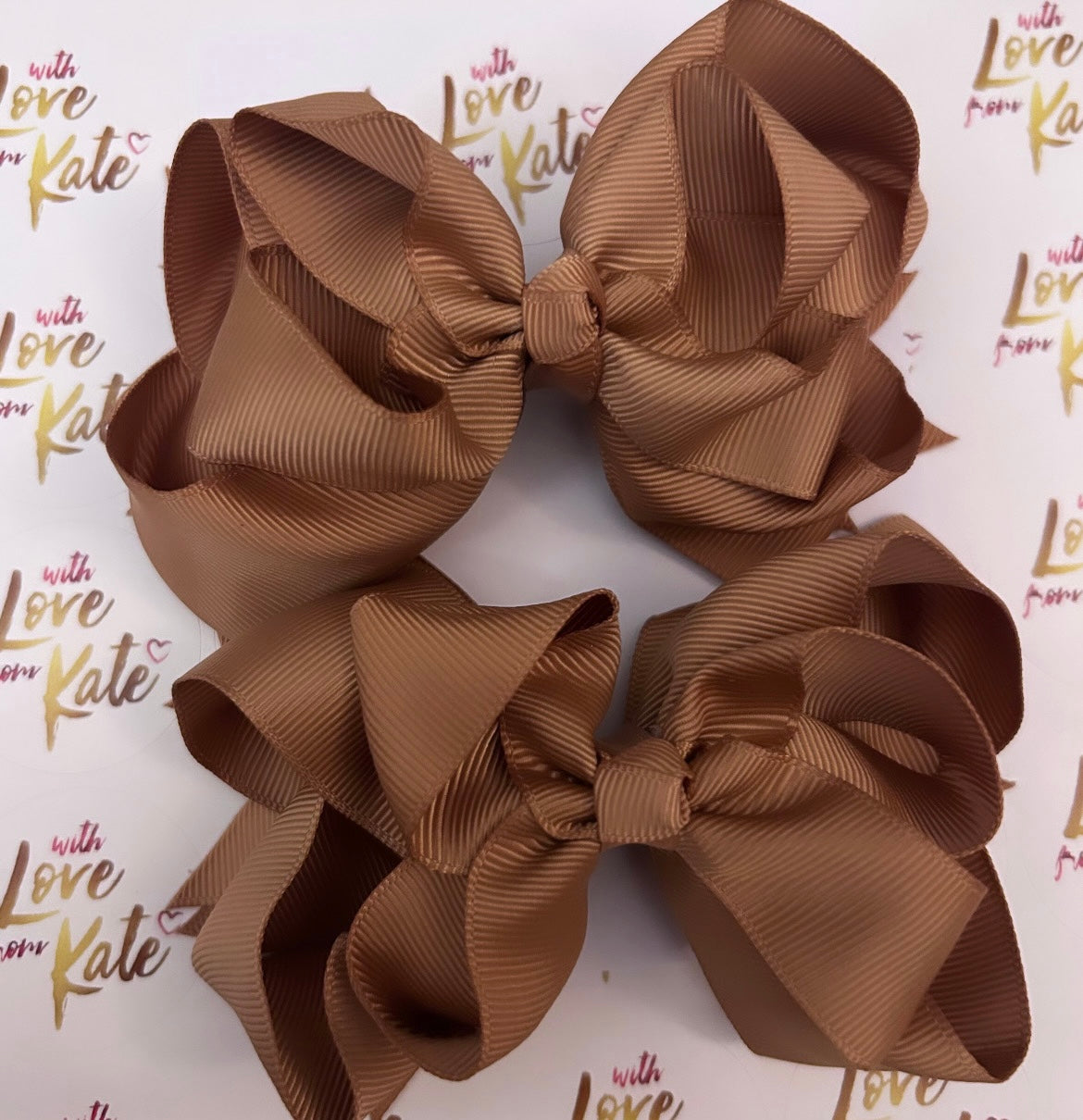 Double boutique stacked bow (11 colours)