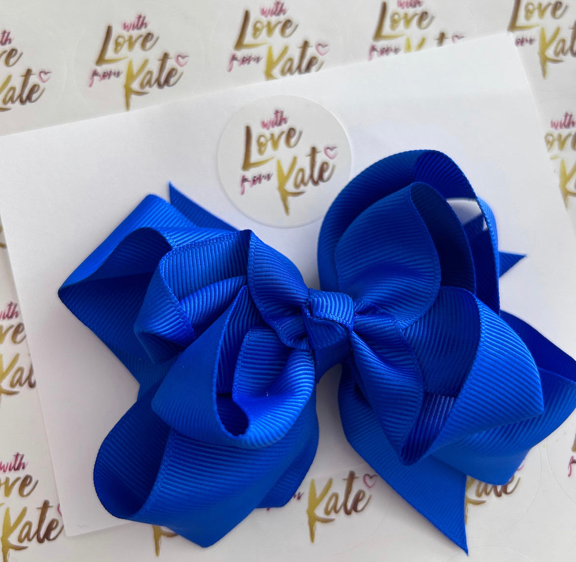 Double boutique stacked bow (11 colours)