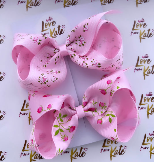 Floral boutique bow set